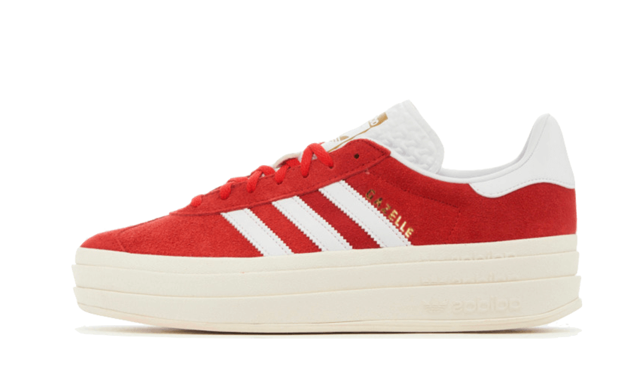 Adidas Gazelle Bold Red Cloud White