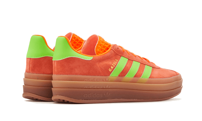 Adidas Gazelle Bold Solar Orange Solar Green