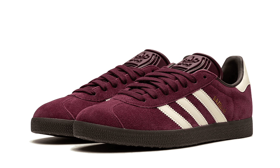 Adidas Gazelle Maroon Chalk White