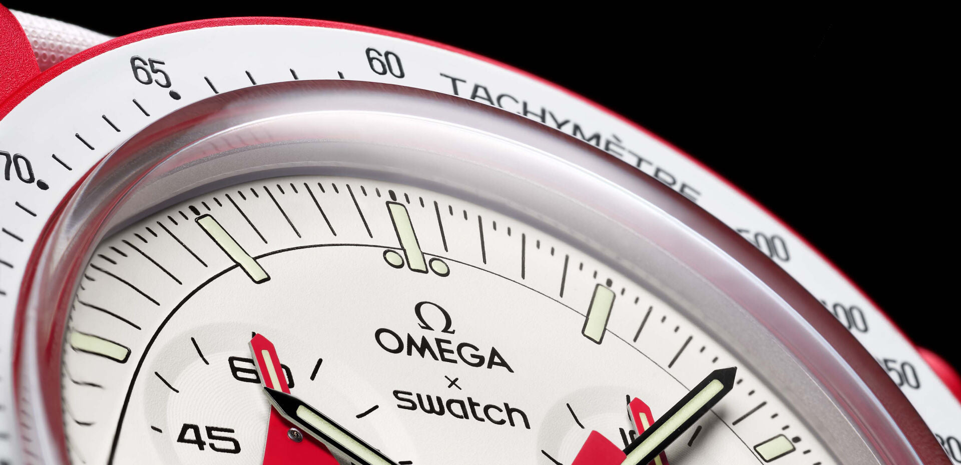 Swatch x Omega Bioceramic Moonswatch Mission to Mars