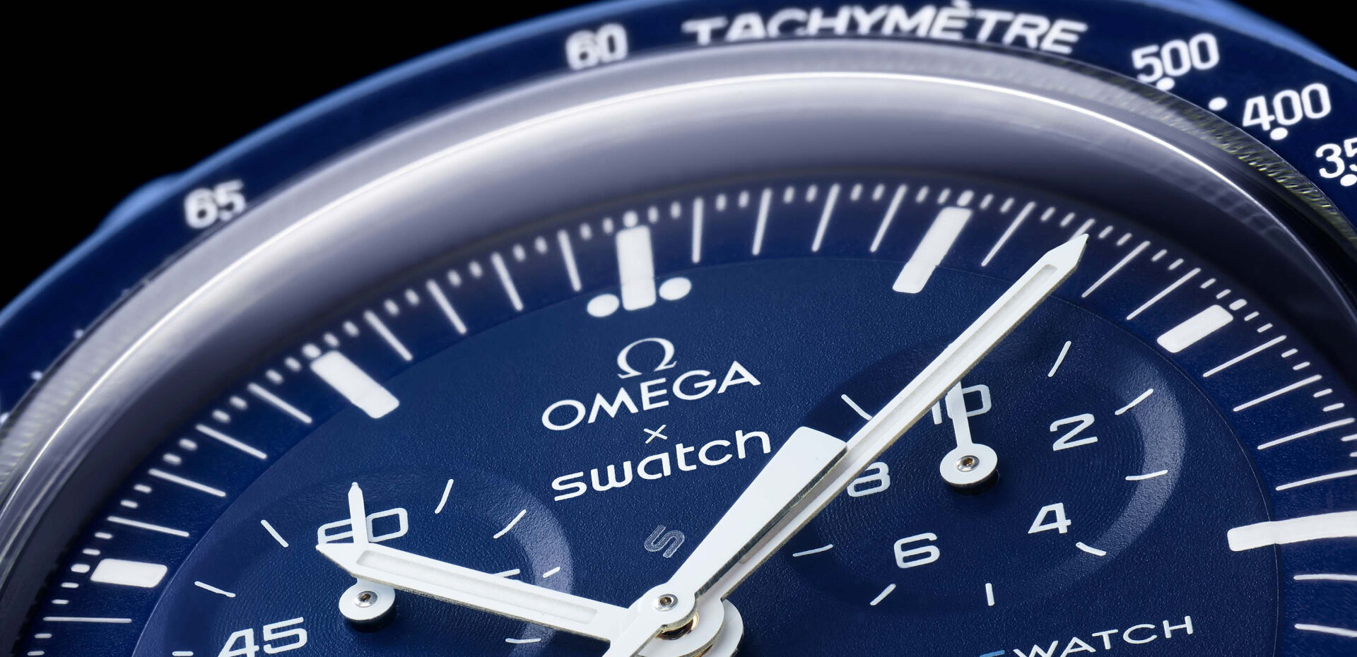 Swatch x Omega Bioceramic Moonswatch Mission to Neptune