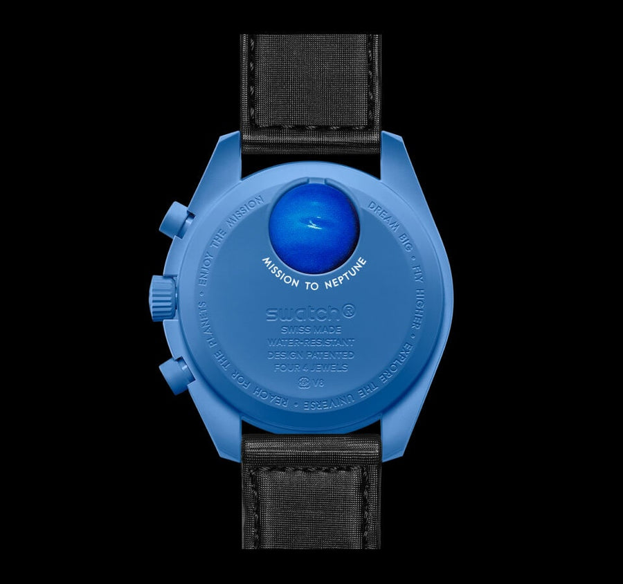 Swatch x Omega Bioceramic Moonswatch Mission to Neptune