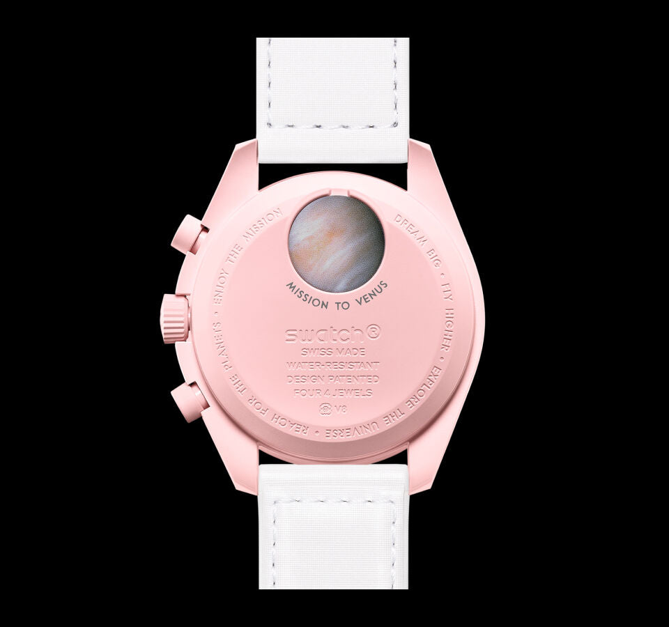 Swatch x Omega Bioceramic Moonswatch Mission to Venus · THE