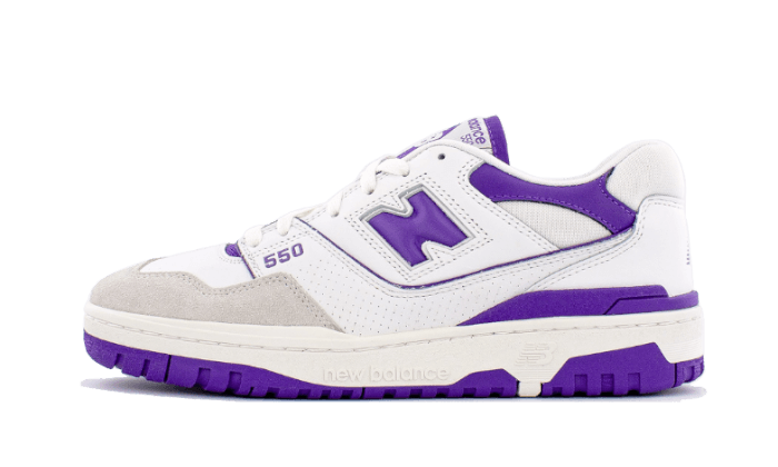 550 White Purple - THE LIMITED CLUB