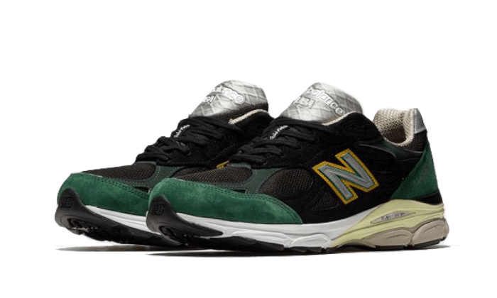 990 v3 Black Green Yellow - THELIMITEDCLUB