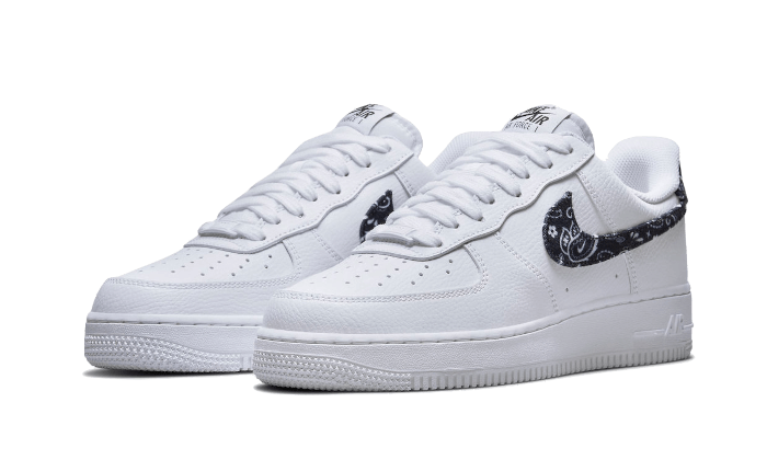 Air Force 1 Low '07 Essential White Black Paisley - THELIMITEDCLUB