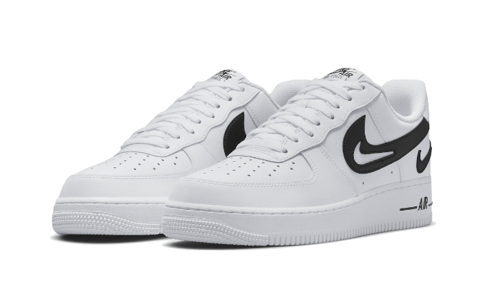 Air Force 1 Low '07 FM Cut Out Swoosh White Black - THELIMITEDCLUB