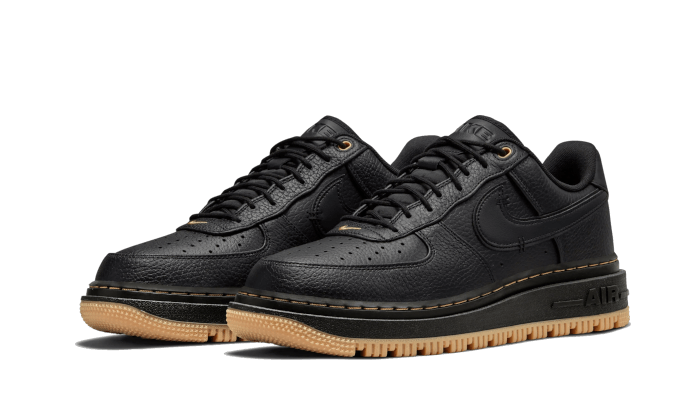 Air Force 1 Low Luxe Black Gum - THELIMITEDCLUB