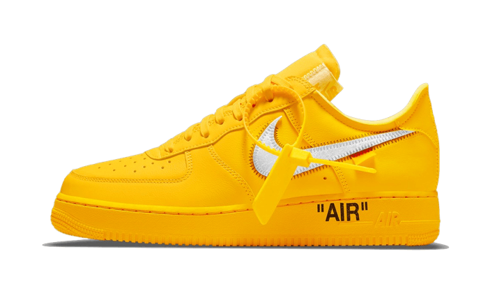 Air Force 1 Low Off-White University Gold Metallic Silver - THELIMITEDCLUB