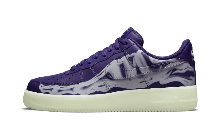 Air Force 1 Low Purple Skeleton Halloween (2021) - THELIMITEDCLUB