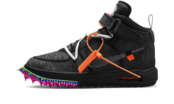 Air Force 1 Mid Off-White Clear Black - THE LIMITED CLUB