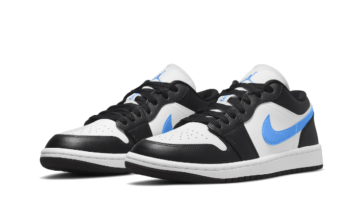 Air Jordan 1 Low Black University Blue - THELIMITEDCLUB