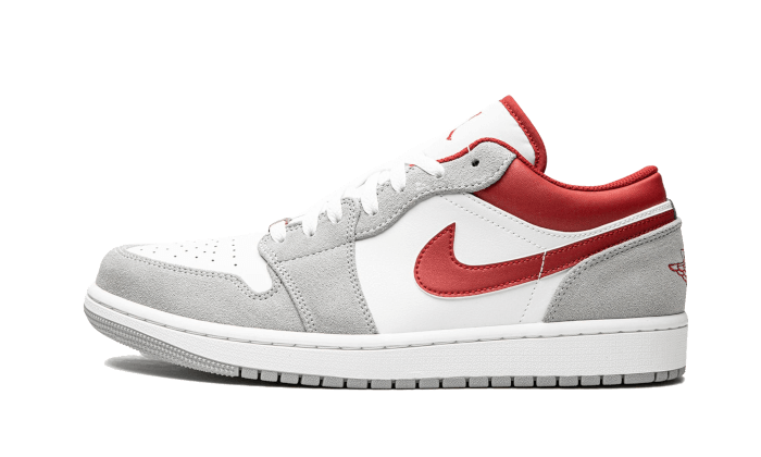 Air Jordan 1 Low SE Light Smoke Grey Gym Red - THE LIMITED CLUB