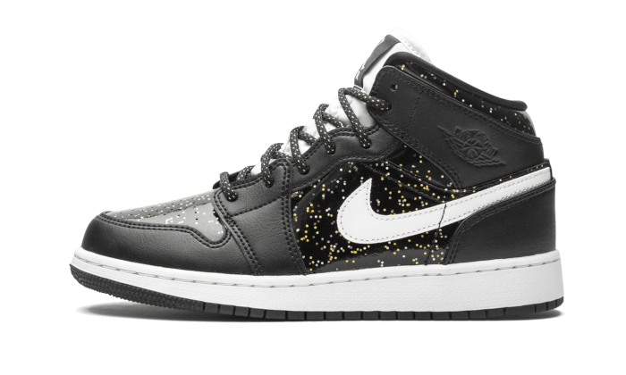 Air Jordan 1 Mid Black Speckle - THE LIMITED CLUB