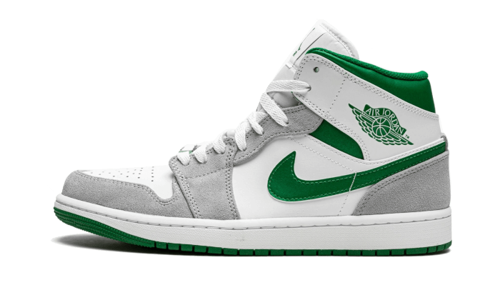 Air Jordan 1 Mid Grey Green - THE LIMITED CLUB