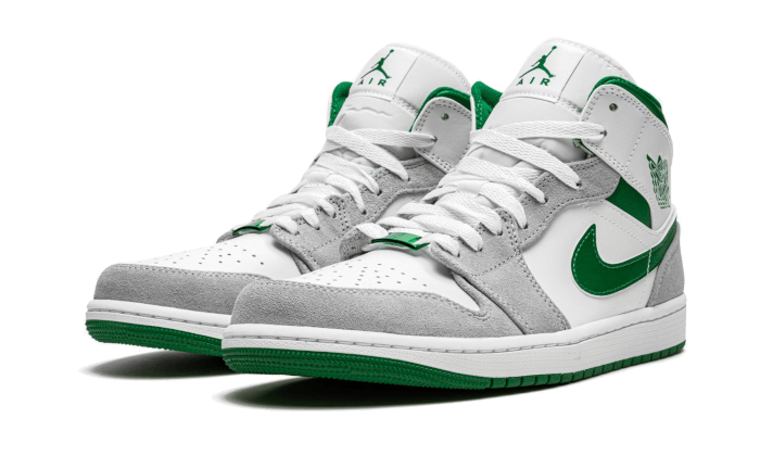 Air Jordan 1 Mid Grey Green - THE LIMITED CLUB