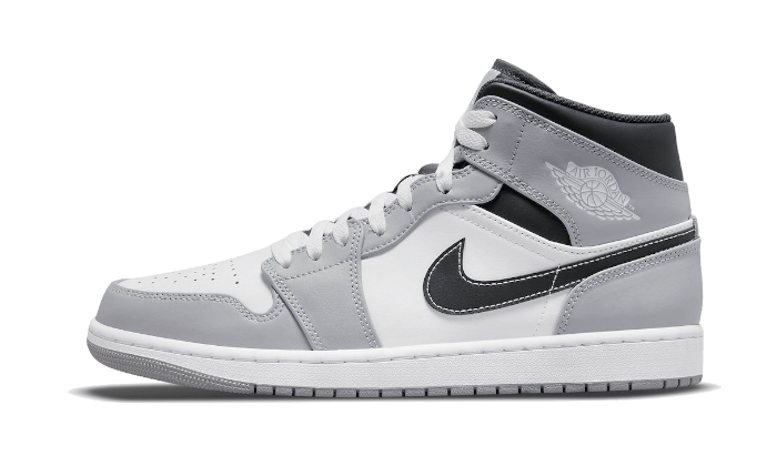 Air Jordan 1 Mid Light Smoke Grey Anthracite - THE LIMITED CLUB