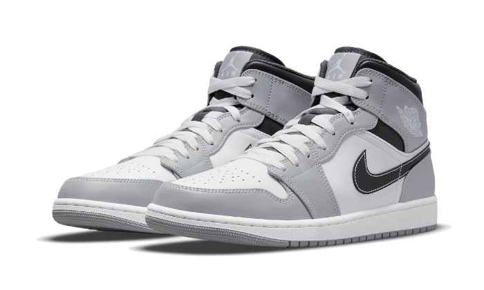 Air Jordan 1 Mid Light Smoke Grey Anthracite - THE LIMITED CLUB