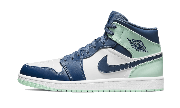 Air Jordan 1 Mid Mystic Navy Mint Foam - THE LIMITED CLUB