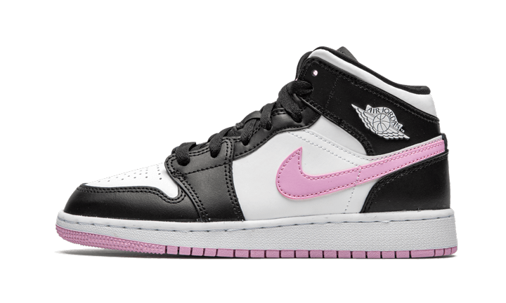 Air Jordan 1 Mid White Black Light Arctic Pink - THE LIMITED CLUB