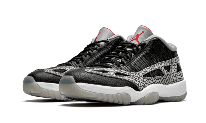 Air Jordan 11 Retro Low IE Black Cement - THE LIMITED CLUB