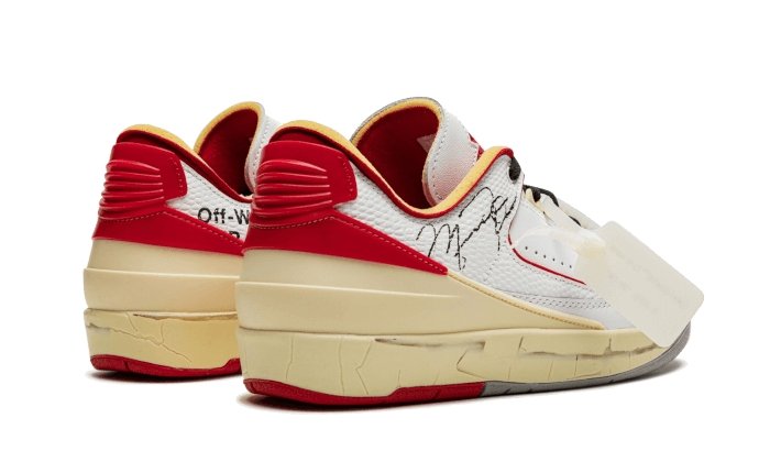 Air Jordan 2 Retro Low SP Off-White White Red