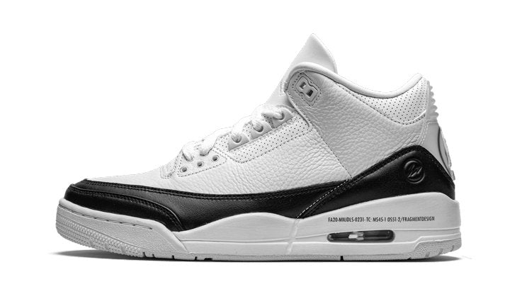 Air Jordan 3 Retro Fragment White Black - THE LIMITED CLUB