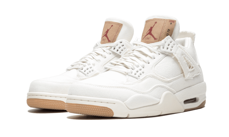 Air Jordan 4 Retro Levi's White - THE LIMITED CLUB