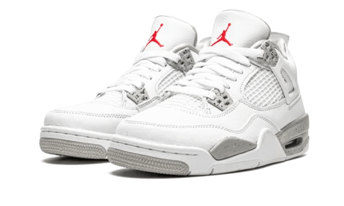 Air Jordan 4 Tech White (White Oreo) - THE LIMITED CLUB