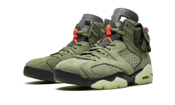 Air Jordan 6 Travis Scott Medium Olive - THE LIMITED CLUB