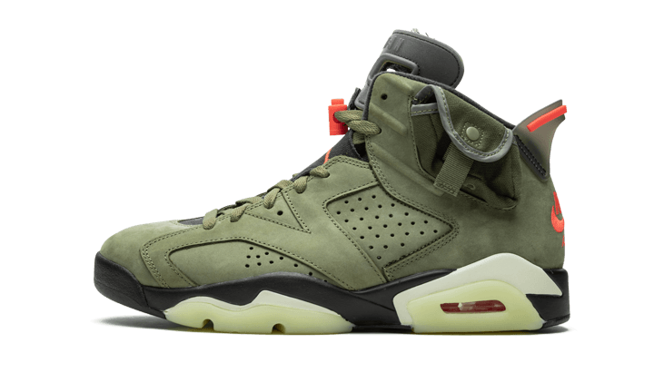 Air Jordan 6 Travis Scott Medium Olive - THE LIMITED CLUB