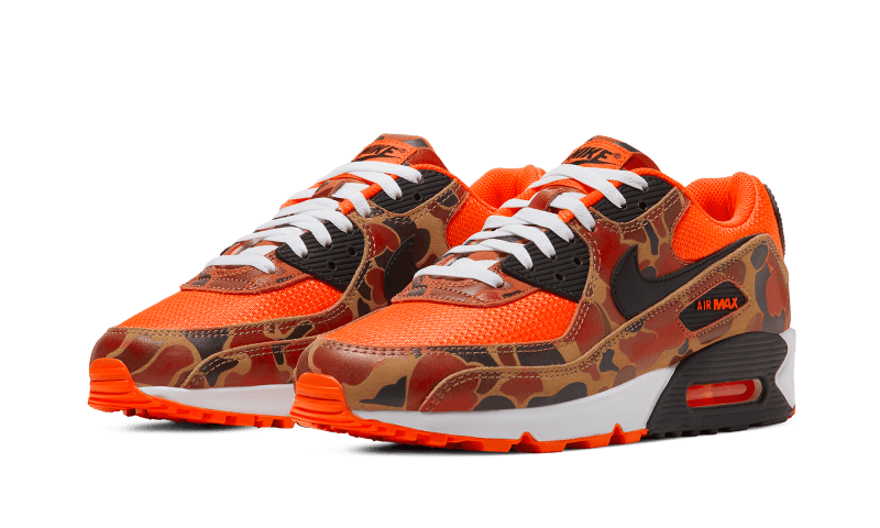 Air Max 90 Orange Duck Camo - THE LIMITED CLUB