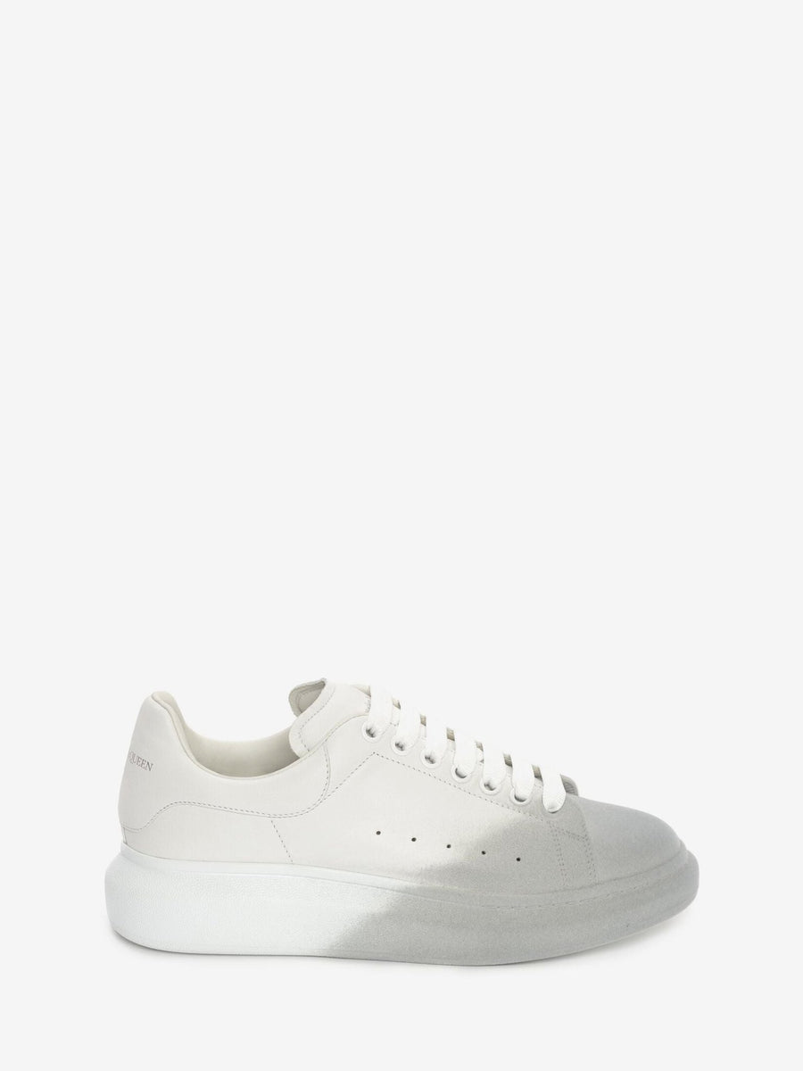 Alexander McQueen Oversized Sneaker in Grey Melange - THE LIMITED CLUB