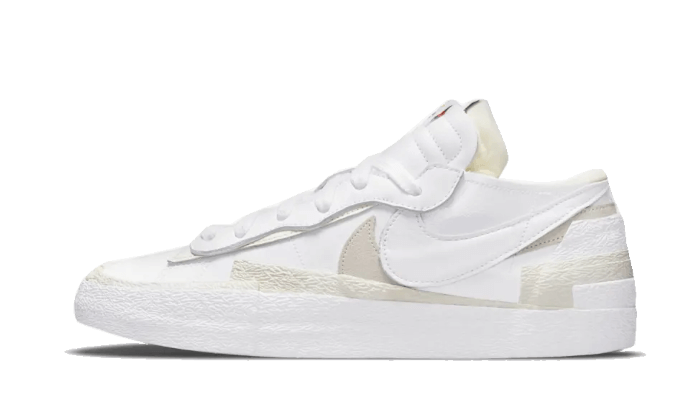 Blazer Low Sacai White Patent - THE LIMITED CLUB