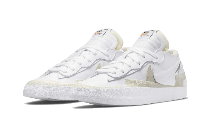 Blazer Low Sacai White Patent - THE LIMITED CLUB