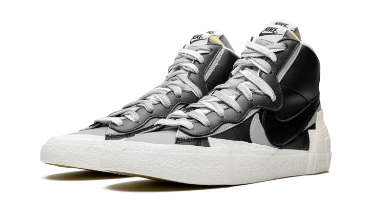 Sacai x nike blazer wolf clearance grey