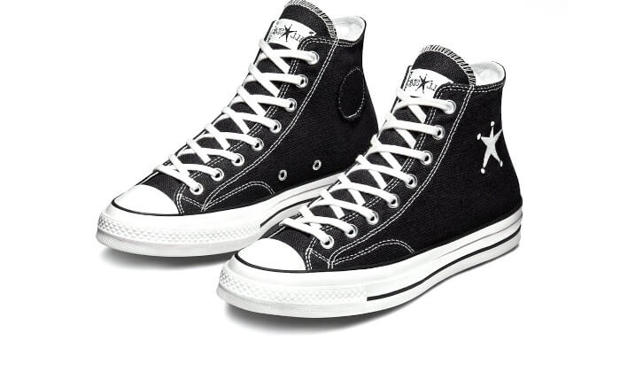 Chuck Taylor All-Star 70 Hi Stussy Black - THE LIMITED CLUB