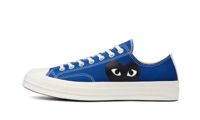 Chuck Taylor All-Star 70s Ox Comme des Garçons PLAY Blue Quartz - THE LIMITED CLUB