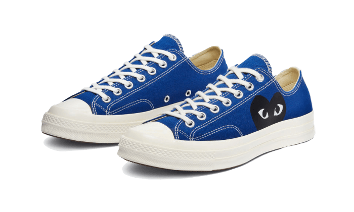 Chuck Taylor All-Star 70s Ox Comme des Garçons PLAY Blue Quartz - THE LIMITED CLUB