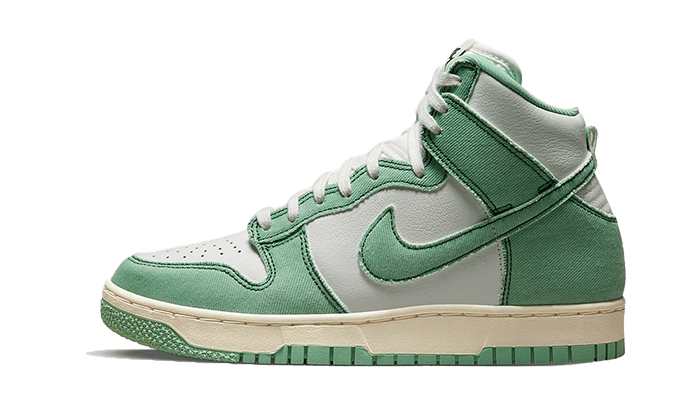 Dunk High 1985 Enamel Green Denim - THE LIMITED CLUB