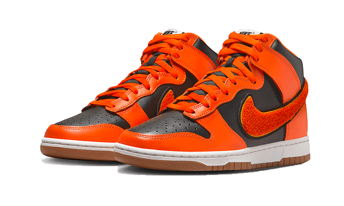 Dunk High University Chenille Swoosh Safty Orange - THE LIMITED CLUB