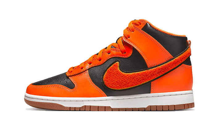 Dunk High University Chenille Swoosh Safty Orange - THE LIMITED CLUB