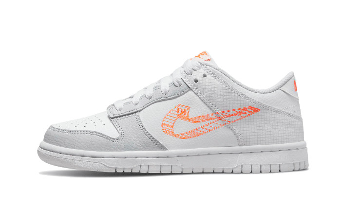 Dunk Low 3D Swoosh White Grey - THE LIMITED CLUB