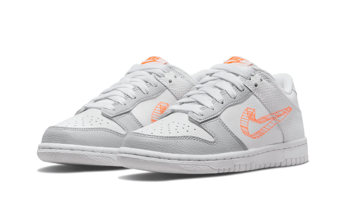 Dunk Low 3D Swoosh White Grey - THE LIMITED CLUB