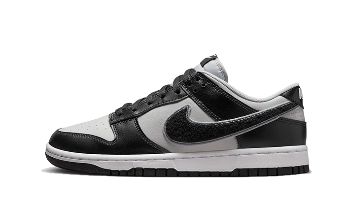 Dunk Low Chenille Swoosh Grey Black - THE LIMITED CLUB