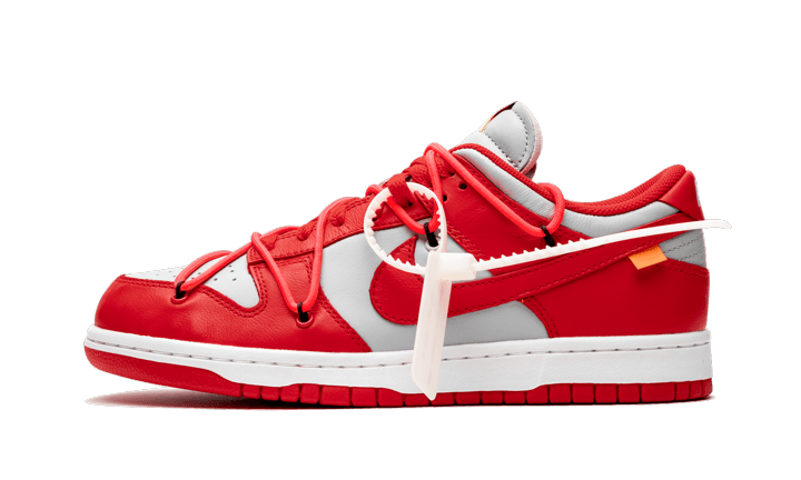 Dunk Low Off-White University Red - THE LIMITED CLUB