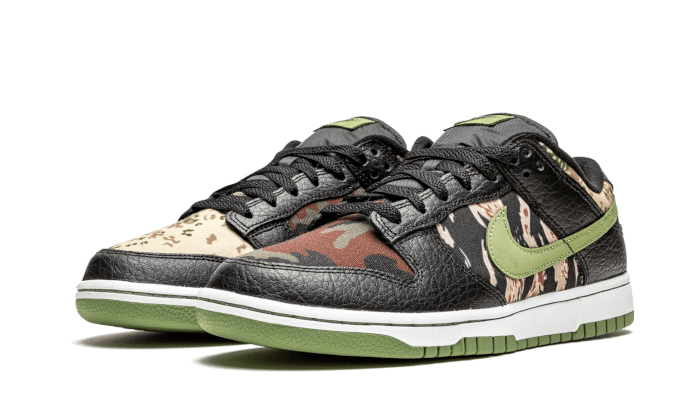 Dunk Low SE Black Multi-Camo (Crazy Camo) - THE LIMITED CLUB