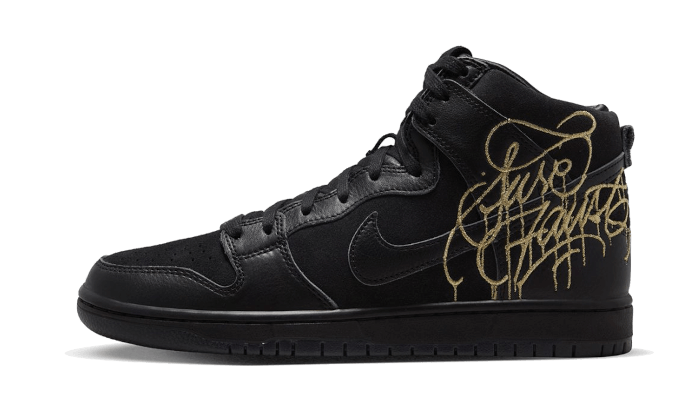 SB Dunk High FAUST Black Gold - THE LIMITED CLUB