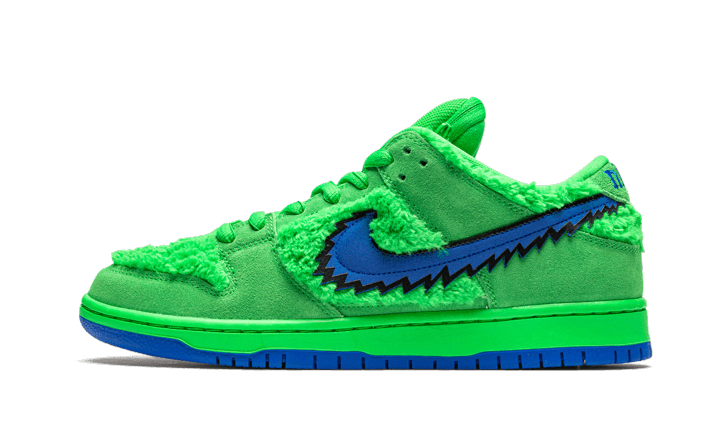 SB Dunk Low Grateful Dead Bears Green - THE LIMITED CLUB