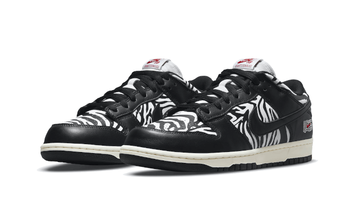 SB Dunk Low Quartersnacks Zebra - THE LIMITED CLUB